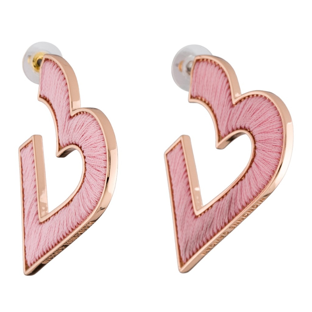 Mignonne Gavigan Fiona Heart Hoop Earrings